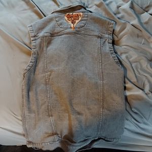 Rude Sleevless Jean jack Vest(Custom patched)